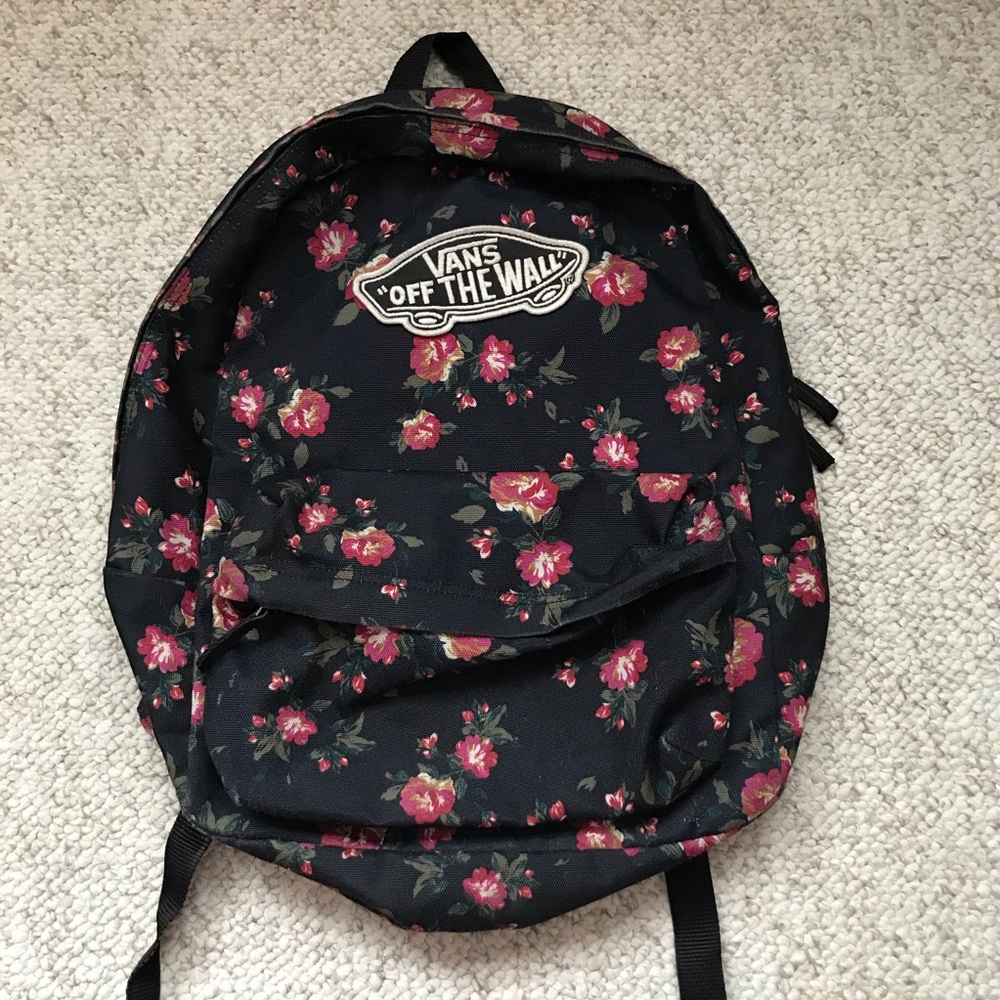 ✨Vans Floral Backpack/ Bookbag✨